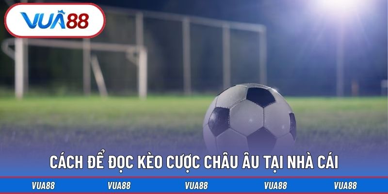 Cách để đọc kèo cược châu âu tại nhà cái