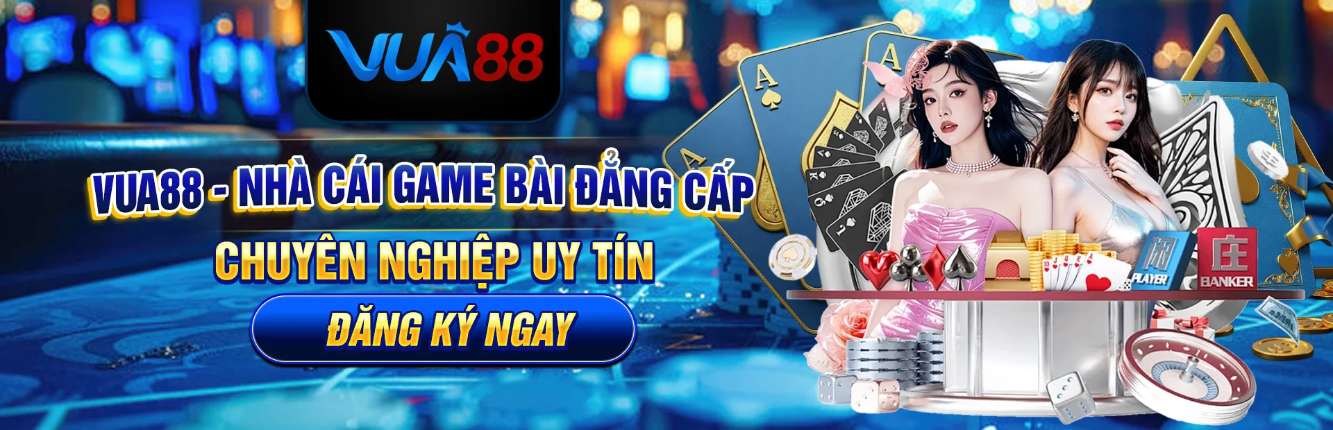 Banner Vua88 - Nhà Cái Game Bài Đẳng Cấp